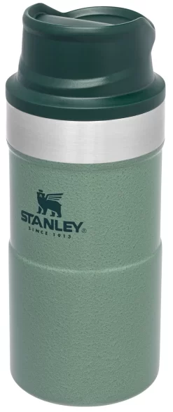 Thermosbeker Stanley The Trigger Action Travel Mug Hammertone Green 0,25L
