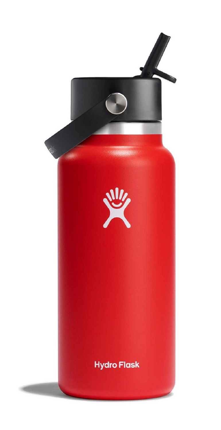 Thermosfles Hydro Flask Wide Mouth Flex Straw Cap Goji 946 Ml 1 Thermosfles Hydro Flask Wide Mouth Flex Straw Cap Goji 946 Ml