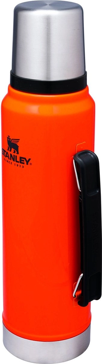 Thermosfles Stanley The Legendary Classic Bottle Blaze Orange 1L 2 Thermosfles Stanley The Legendary Classic Bottle Blaze Orange 1L - Image 2