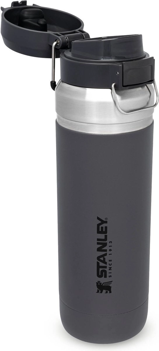 Thermosbeker Stanley The Quick Flip Charcoal 1,06L 2 Thermosbeker Stanley The Quick Flip Charcoal 1,06L - Image 2
