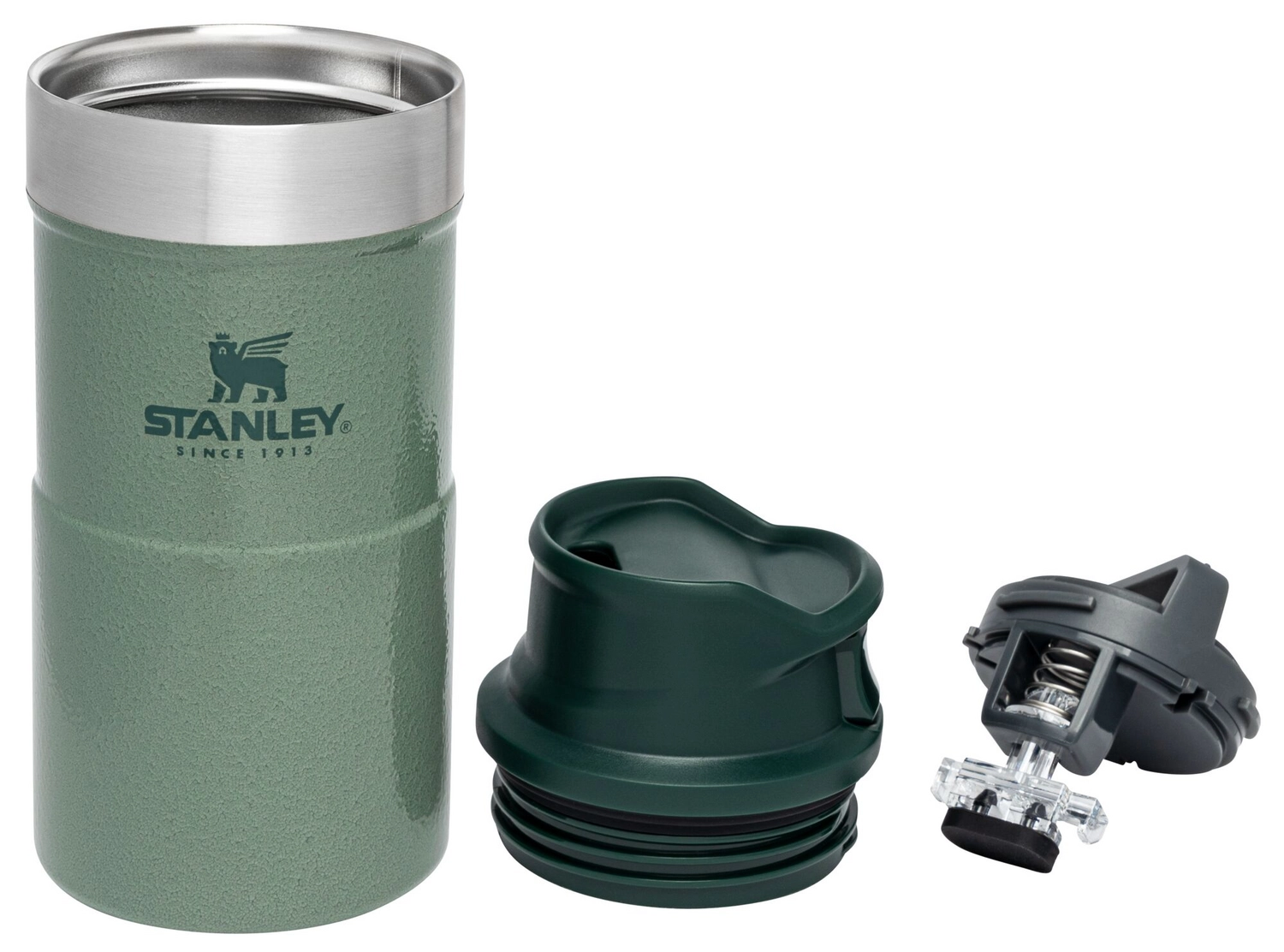 Thermosbeker Stanley The Trigger Action Travel Mug Hammertone Green 0,25L 5 Thermosbeker Stanley The Trigger Action Travel Mug Hammertone Green 0,25L - Image 5