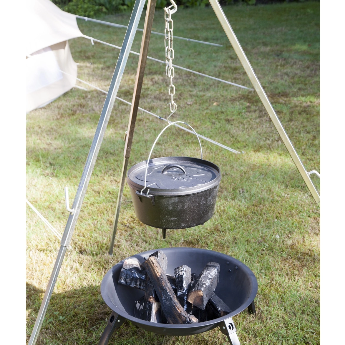 Braadpan Bo-Camp Urban Outdoor Dutch Oven 9QT 2 Braadpan Bo-Camp Urban Outdoor Dutch Oven 9QT - Image 2