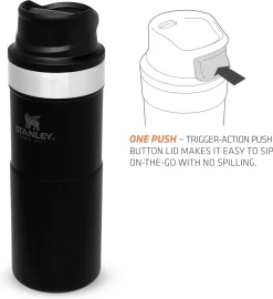 Thermosbeker Stanley The Trigger Action Travel Mug Matte Black Pebble 0,35L -Kortingswinkel voor buitenkeukens 3 1096x1200 1