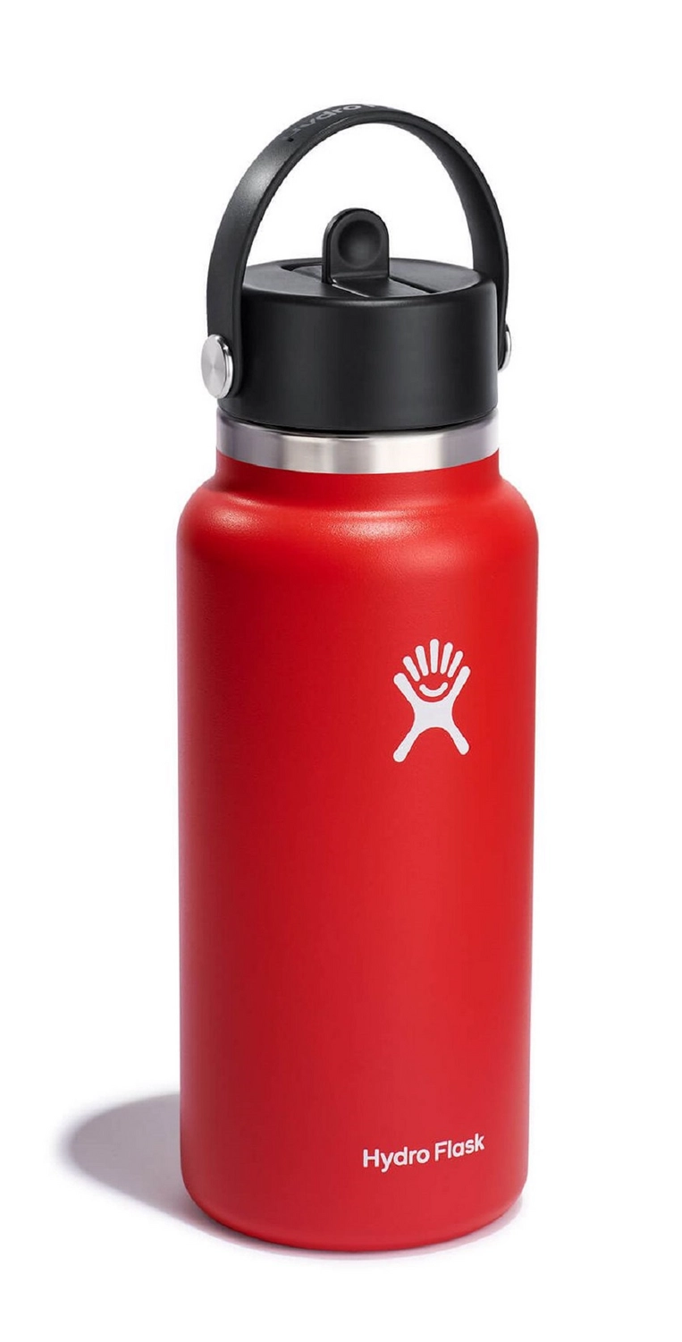 Thermosfles Hydro Flask Wide Mouth Flex Straw Cap Goji 946 Ml 3 Thermosfles Hydro Flask Wide Mouth Flex Straw Cap Goji 946 Ml - Image 3