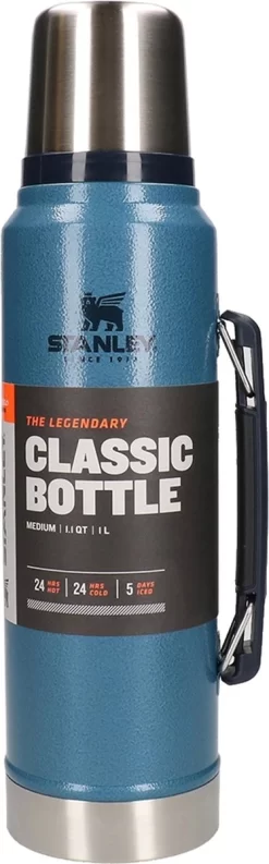 Thermosfles Stanley The Legendary Classic Bottle Hammertone Lake 1L -Kortingswinkel voor buitenkeukens 4 374x1200 1