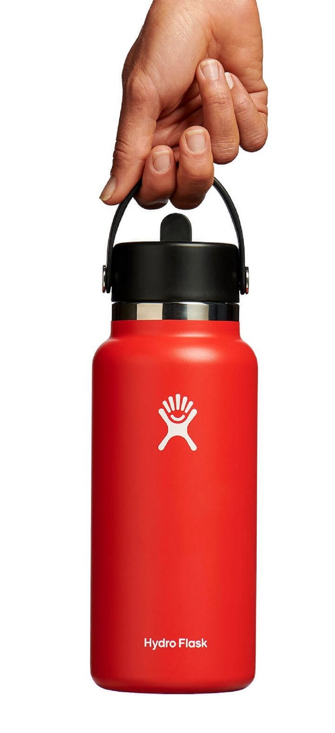 Thermosfles Hydro Flask Wide Mouth Flex Straw Cap Goji 946 Ml 4 Thermosfles Hydro Flask Wide Mouth Flex Straw Cap Goji 946 Ml - Image 4