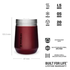 Thermosbeker Stanley The Everyday GO Tumbler Wine 0,29L -Kortingswinkel voor buitenkeukens 6 82141stanley the everyday go tumbler 03l