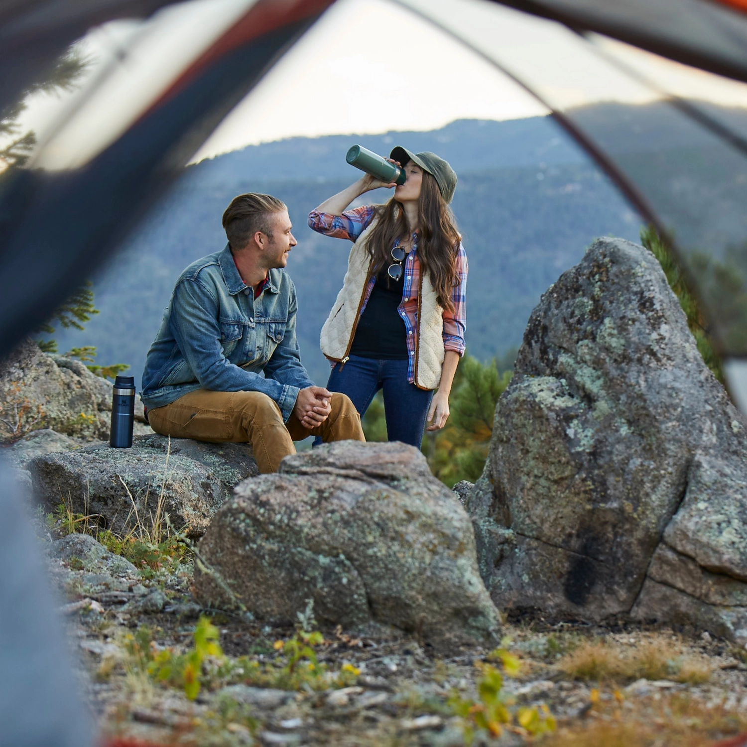 Thermosbeker Stanley The Trigger Action Travel Mug Hammertone Green 0,25L 9 Thermosbeker Stanley The Trigger Action Travel Mug Hammertone Green 0,25L - Image 9