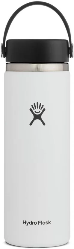 Thermosfles Hydro Flask Wide Mouth Flex Cap White 591 Ml