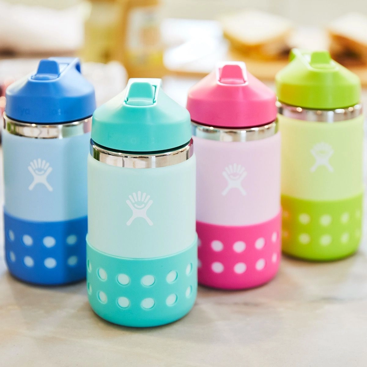 Thermosfles Hydro Flask Kids Wide Mouth Straw Lid Canary 355 Ml 2 Thermosfles Hydro Flask Kids Wide Mouth Straw Lid Canary 355 Ml - Image 2