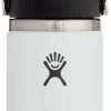 Thermosfles Hydro Flask Wide Mouth Flex Sip Lid White 355 Ml