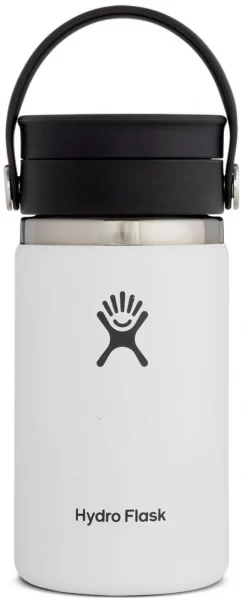 Thermosfles Hydro Flask Wide Mouth Flex Sip Lid White 355 Ml