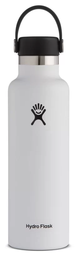 Thermosfles Hydro Flask Standard Mouth Flex Cap White 621 Ml