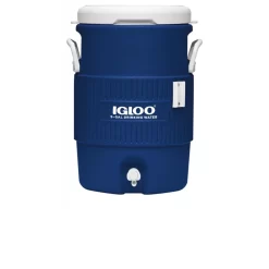 Koelbox Igloo 5 Gallon Seat Top Cup Dispenser Majestic Blauw Wit