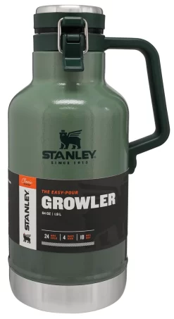 Thermosfles Stanley Classic Beer Growler Hammertone Green 1,9L 8 Thermosfles Stanley Classic Beer Growler Hammertone Green 1,9L -Kortingswinkel voor buitenkeukens Large JPG Classic20Easy Pour20Growler2064oz20Hammertone20Green 2