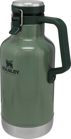 Thermosfles Stanley Classic Beer Growler Hammertone Green 1,9L 9 Thermosfles Stanley Classic Beer Growler Hammertone Green 1,9L -Kortingswinkel voor buitenkeukens Large JPG Classic20Easy Pour20Growler2064oz20Hammertone20Green 3