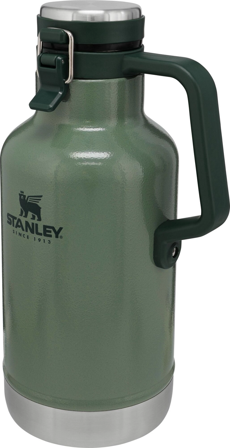 Thermosfles Stanley Classic Beer Growler Hammertone Green 1,9L 4 Thermosfles Stanley Classic Beer Growler Hammertone Green 1,9L - Image 4