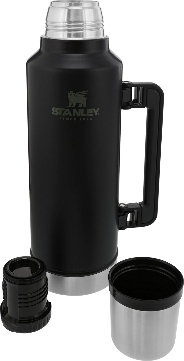 Thermosfles Stanley Legendary Classic Bottle Matte Black 1,9L 4 Thermosfles Stanley Legendary Classic Bottle Matte Black 1,9L - Image 4