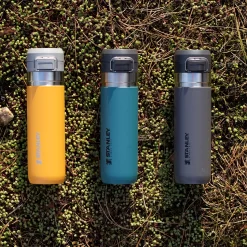 Thermosbeker Stanley The Quick Flip Grijs 0,47L -Kortingswinkel voor buitenkeukens Stanley20 20The20GO20Quick Flip20Water20Bottle200.720L20 202420OZ20 20Lifestyle20Images20 204