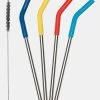 Klean Kanteen Multicolor Straws 4 Pack Drinkrietjes