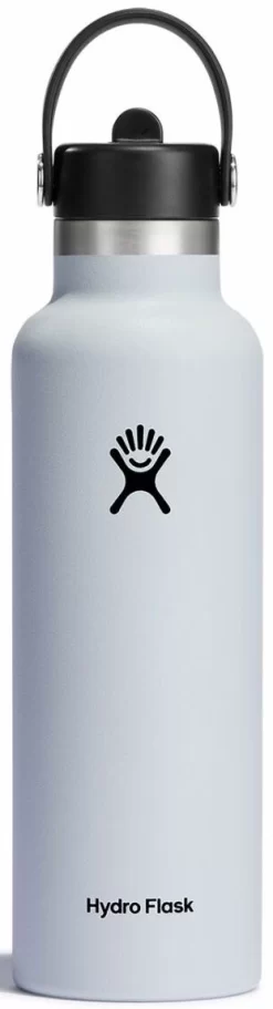 Thermosfles Hydro Flask Standard Flex Straw Cap White 621 Ml