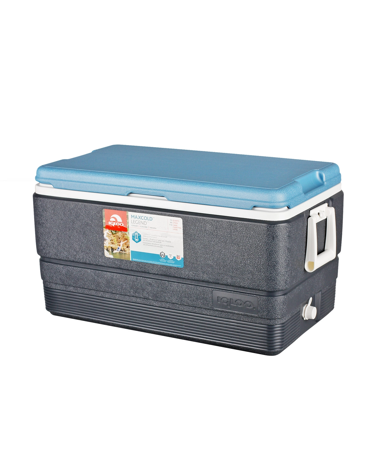 Koelbox Igloo Maxcold 70 Blue 5 Koelbox Igloo Maxcold 70 Blue - Image 5