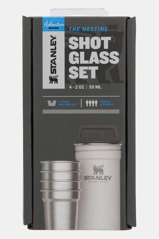 Stanley Adventure Steel Shots Glass Set + 236ml Fles 2 Stanley Adventure Steel Shots Glass Set + 236ml Fles - Image 2